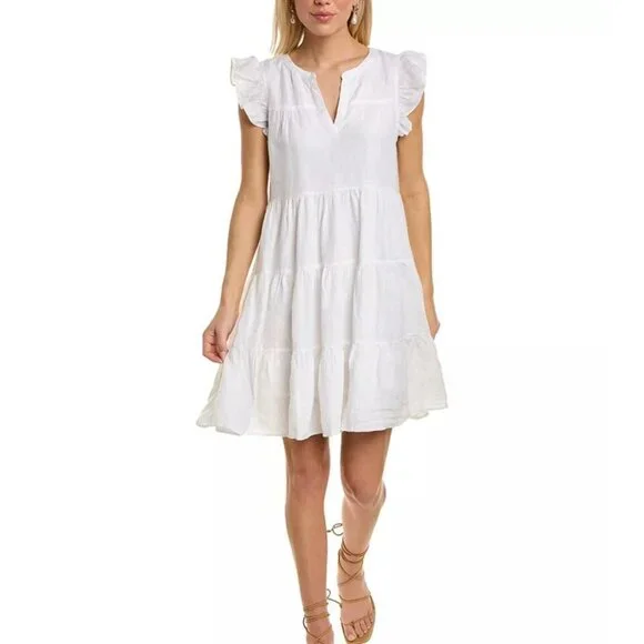chinese dress ladies Roller Rabbit Women's Faith Cotton Dress - White main image 1